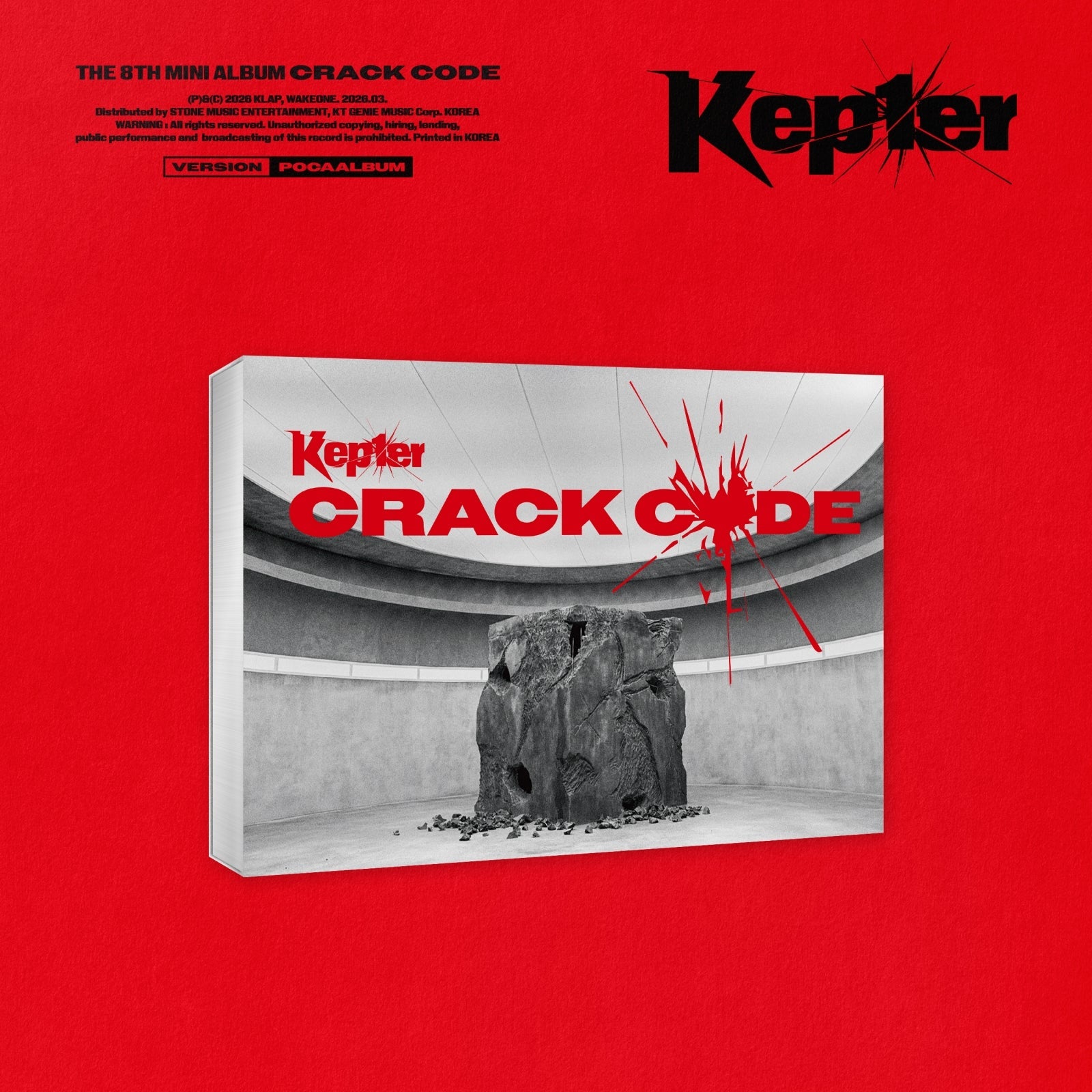 Kep1er - CRACK CODE / The 8th Mini Album (POCAALBUM ver.)