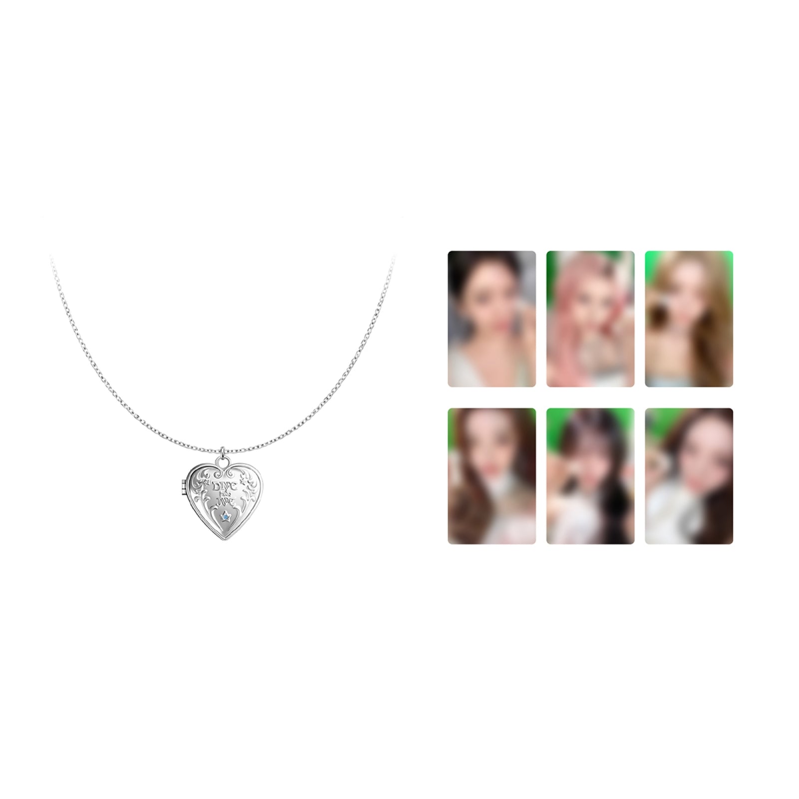IVE - LOCKET PENDANT NECKLACE / 2026 IVE THE 4TH FAN CONCERT [DIVE into IVE] OFFICIAL MD