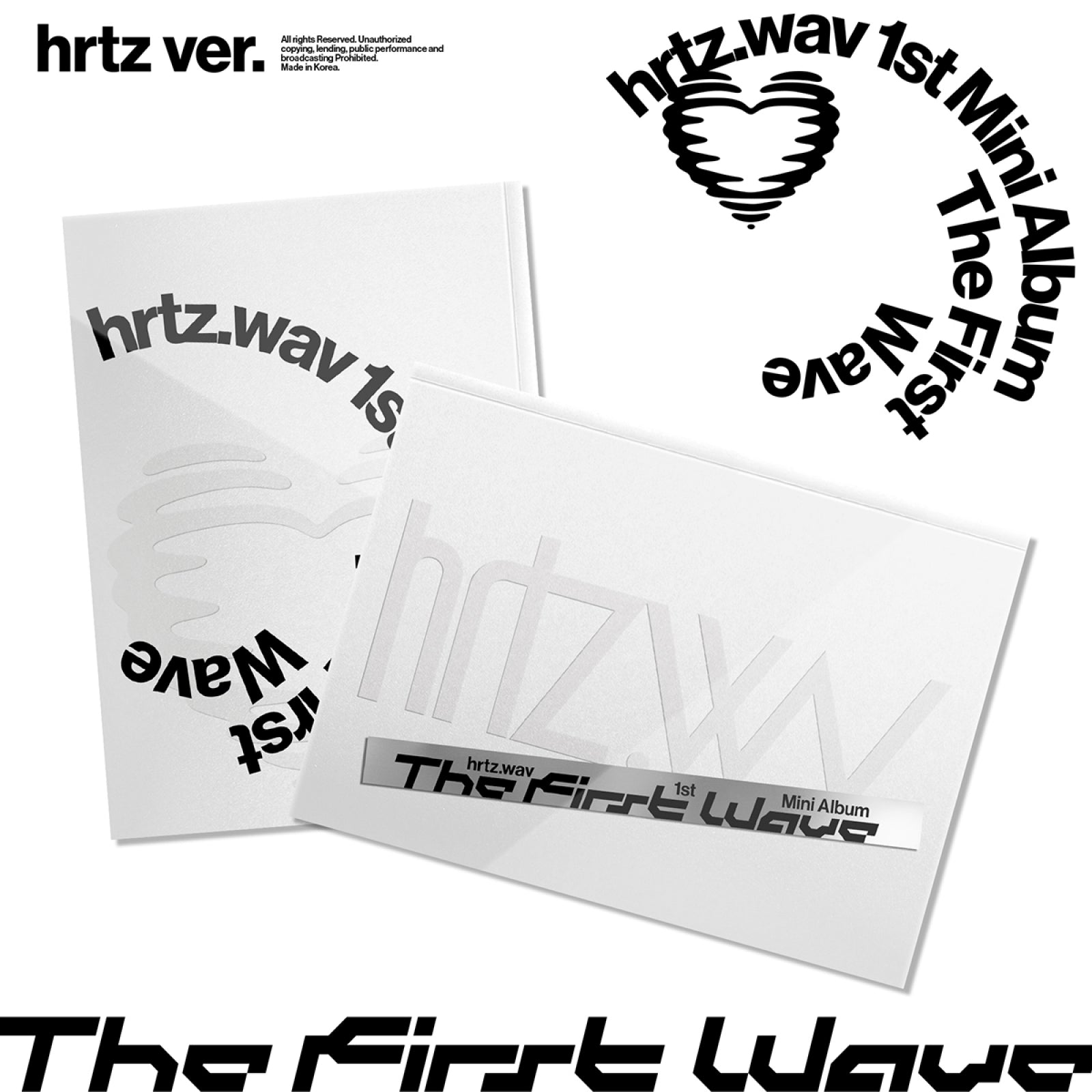 [Pre-order] hrtz.wav - The First Wave / 1st Mini Album (hrtz ver.)