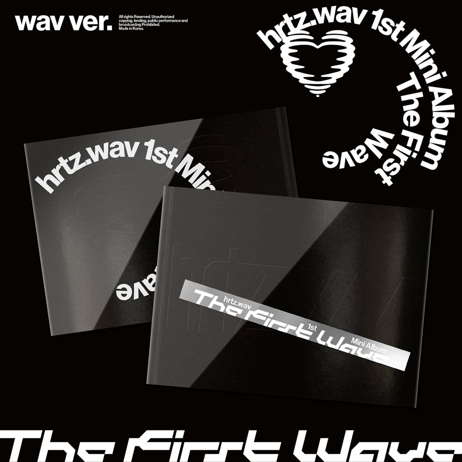 [Pre-order] hrtz.wav - The First Wave / 1st Mini Album (wav ver.)