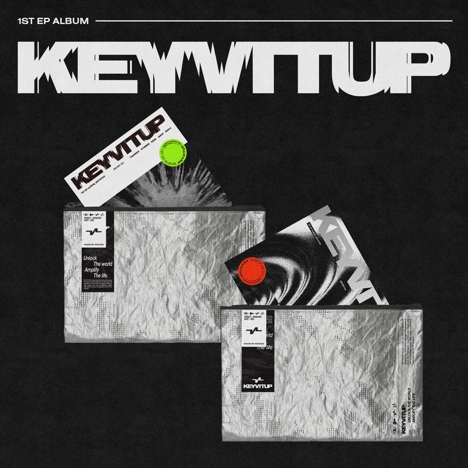 [POB] KEYVITUP - KEYVITUP / 1ST EP ALBUM (Standard Ver.)
