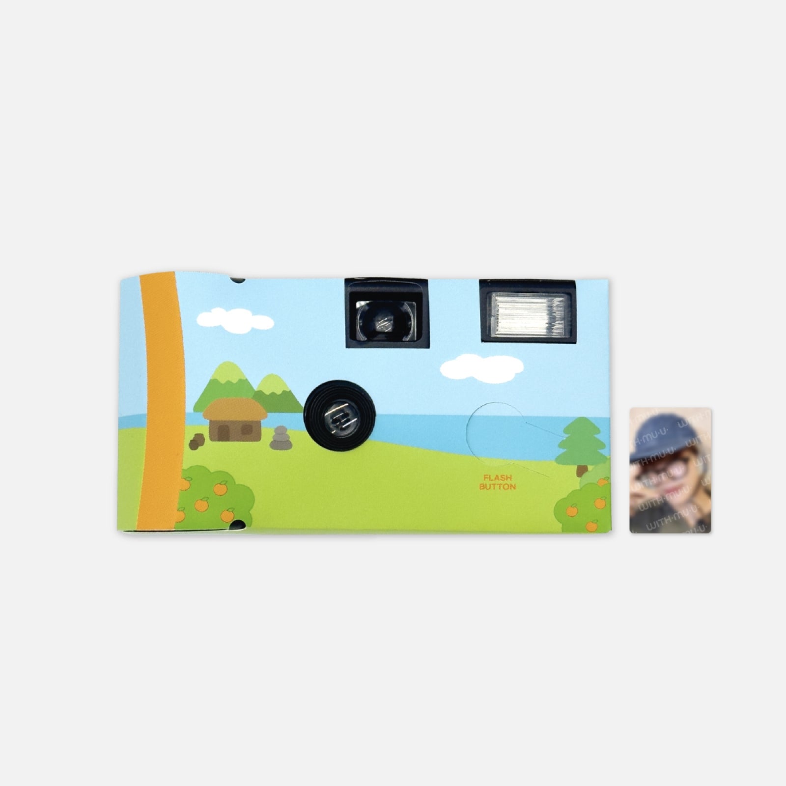 EXO - DISPOSABLE CAMERA SET /  2026 EXO's TRAVEL THE WORLD ON A LADDER 5 OFFICIAL MD