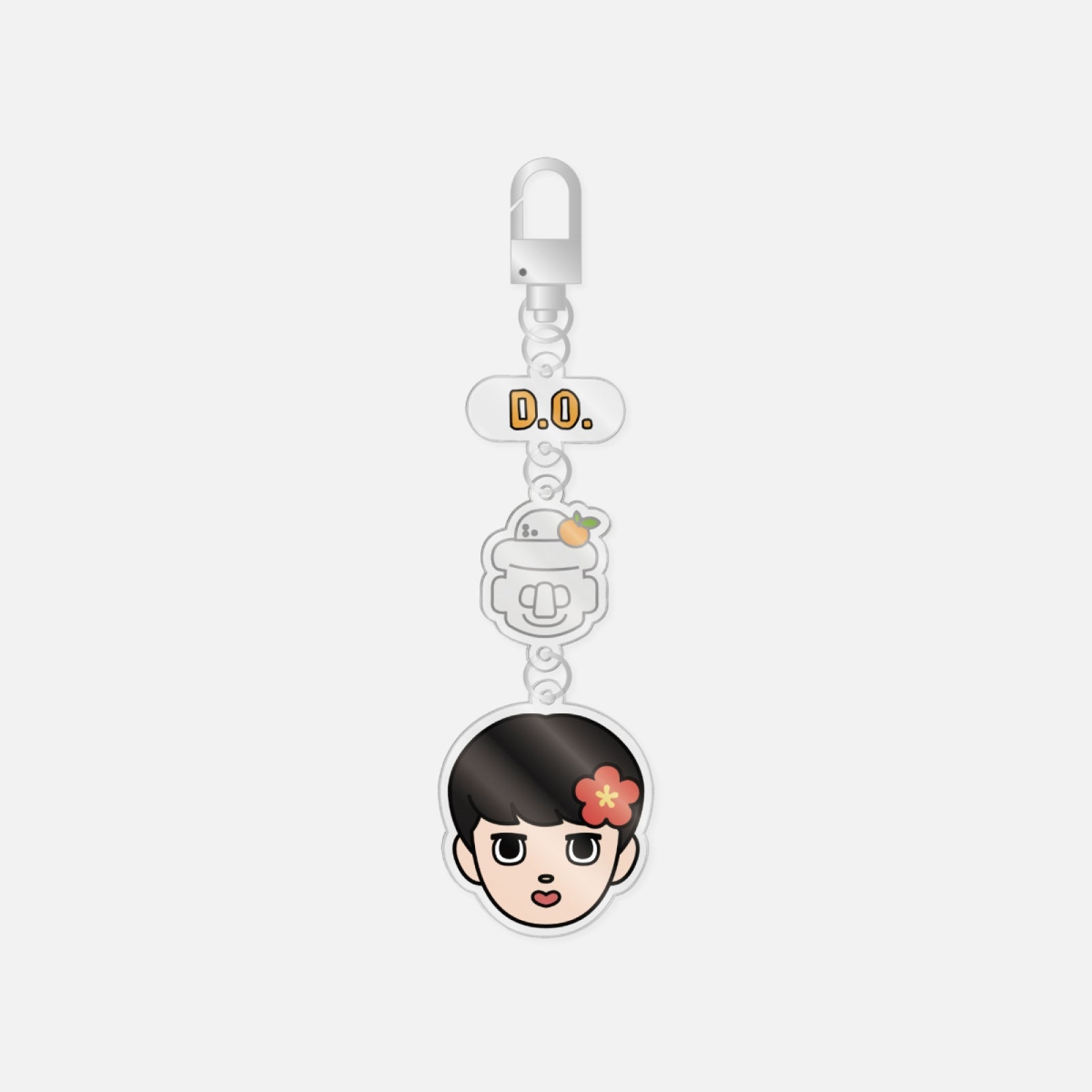 EXO - ACRYLIC KEY RING /  2026 EXO's TRAVEL THE WORLD ON A LADDER 5 OFFICIAL MD