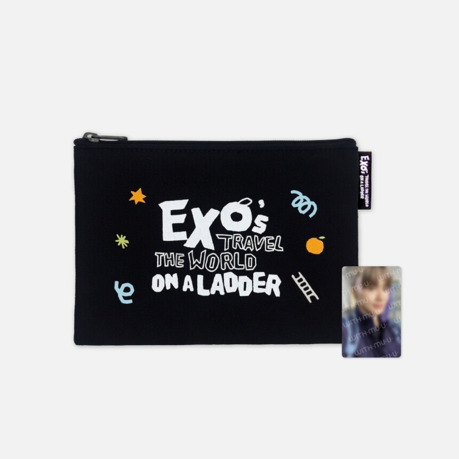 EXO - POUCH SET /  2026 EXO's TRAVEL THE WORLD ON A LADDER 5 OFFICIAL MD