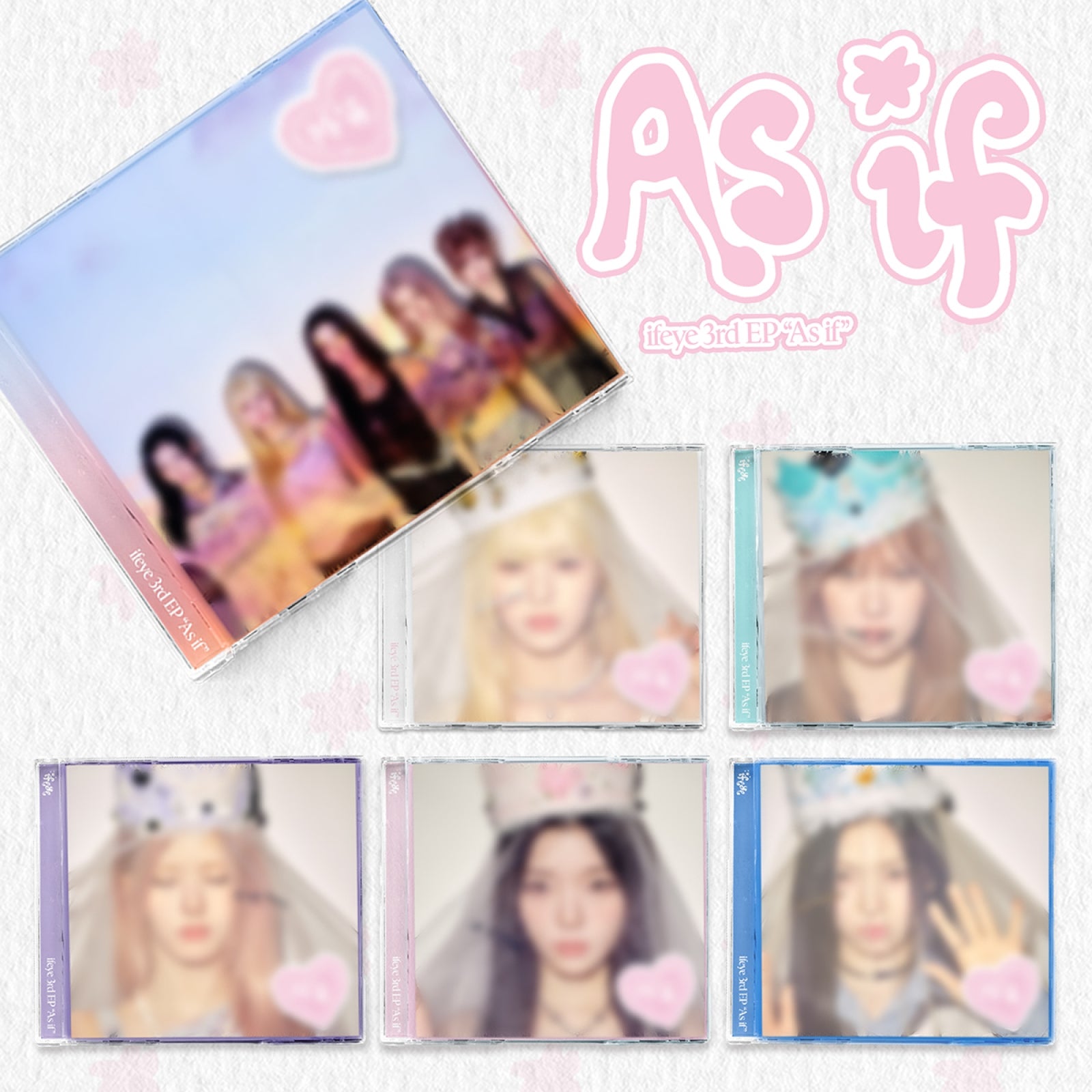 [Pre-order] ifeye - As if / 3RD EP ALBUM (JEWEL ver.)