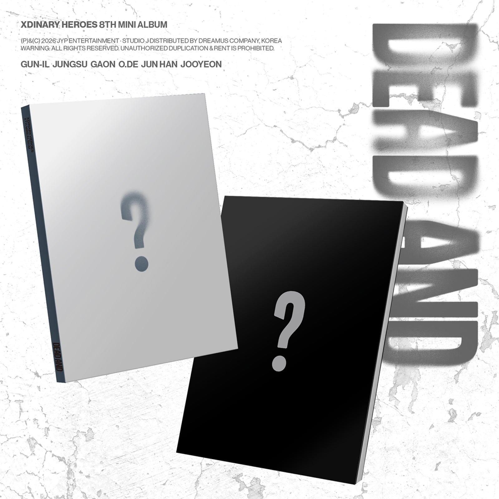 [Pre-order] Xdinary Heroes - DEAD AND / 8th Mini Album
