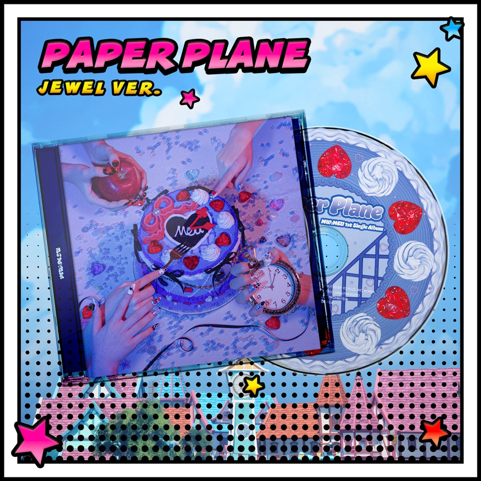 [Pre-order] MW:MEU - Paper Plane / 1ST SINGLE ALBUM (JEWEL Ver.)