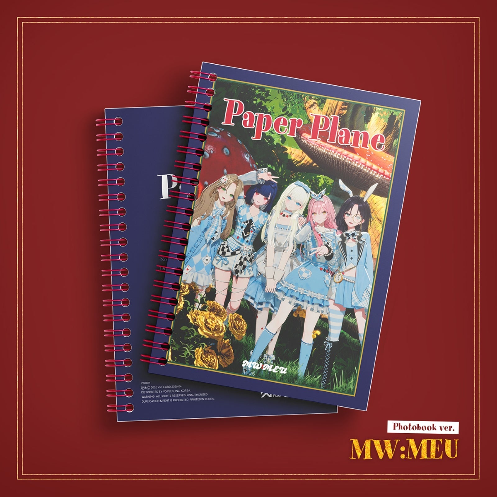 [Pre-order] MW:MEU - Paper Plane / 1ST SINGLE ALBUM (Photobook Ver.)
