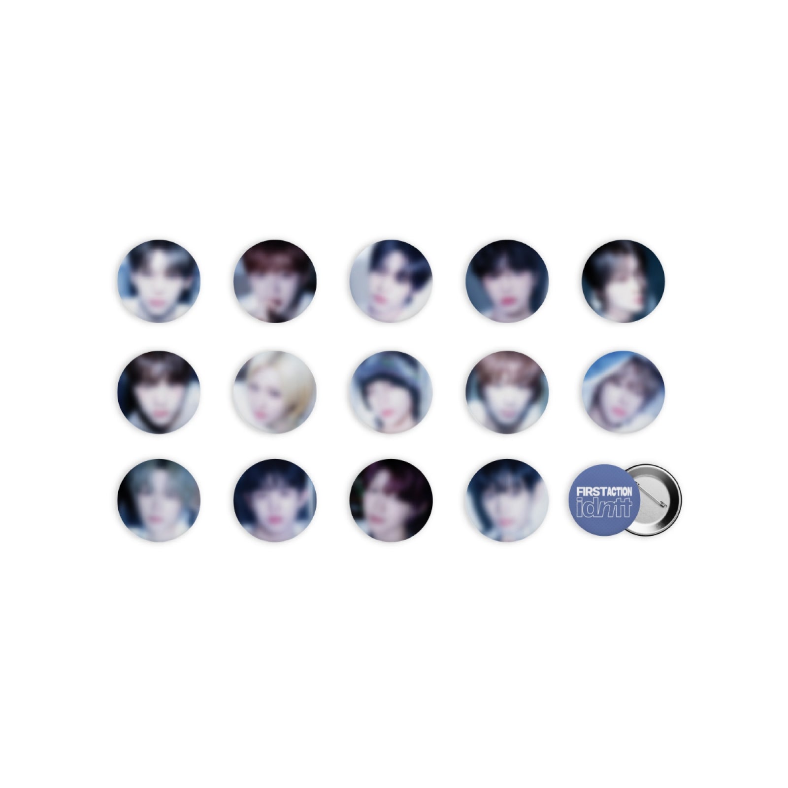 [Pre-order] idntt - PIN BUTTON SET / 2026 idntt FANMEETING in Seoul [FIRST ACTION] MD