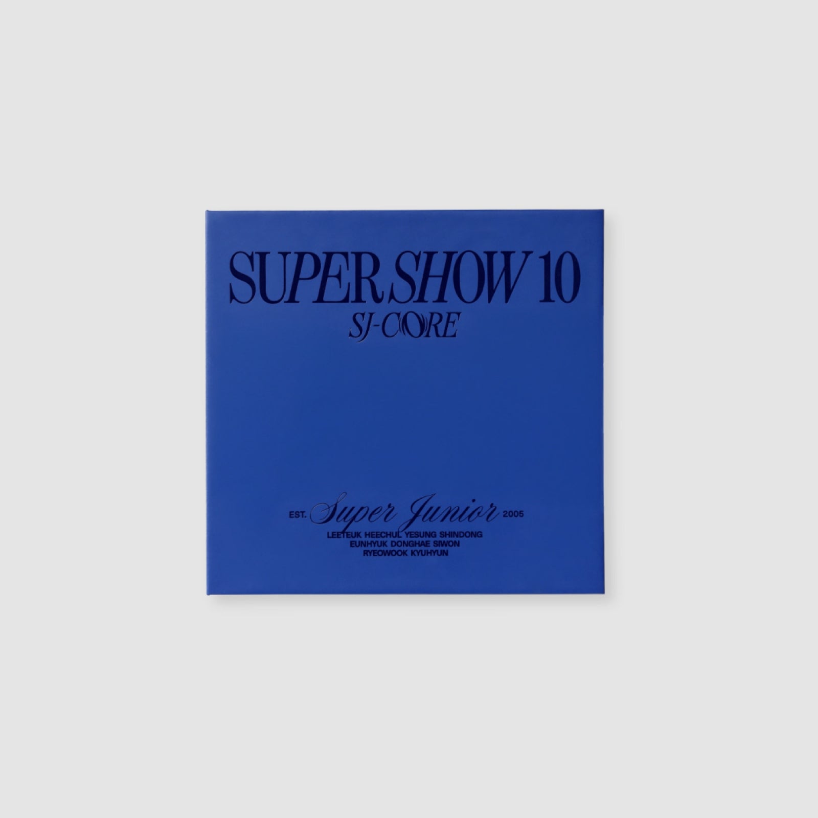 [Pre-order] SUPER JUNIOR - 12 TICKET BOOK / 2026 SUPER JUNIOR 20th Anniversary TOUR [SUPER SHOW 10] SJ-CORE in SEOUL OFFICIAL MD