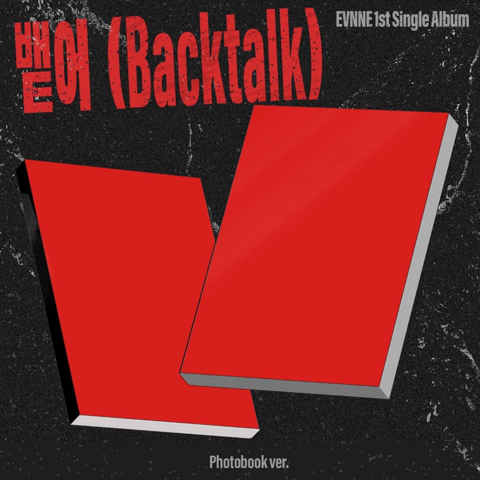 [Pre-order] EVNNE - Backtalk / 1ST SINGLE ALBUM (Photobook ver.)