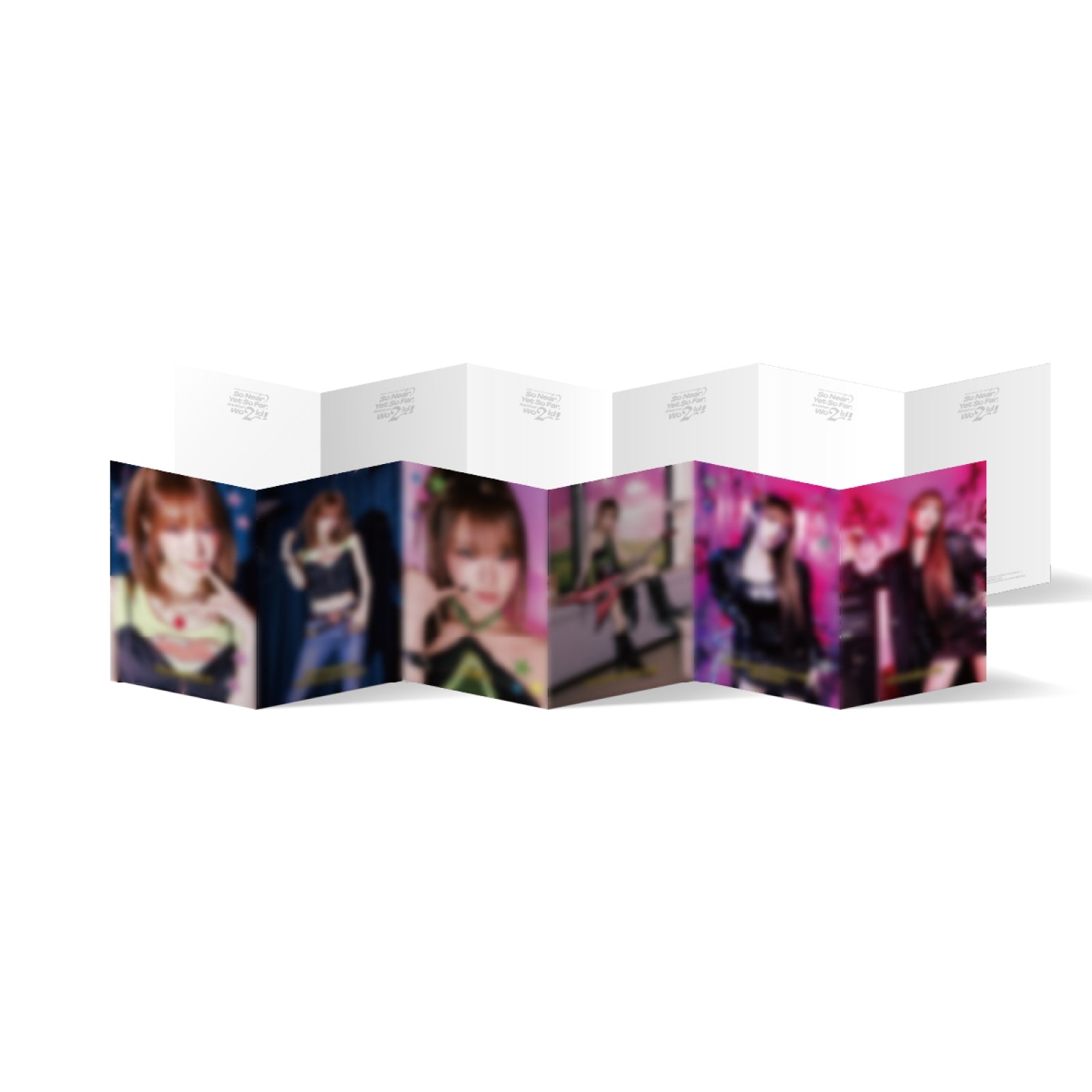 [Pre-order] YENA - ACCORDION POSTCARD / 2026 YENA LIVE TOUR [So Near Yet So Far, Another Wo2ld!] In Seoul OFFICIAL MD