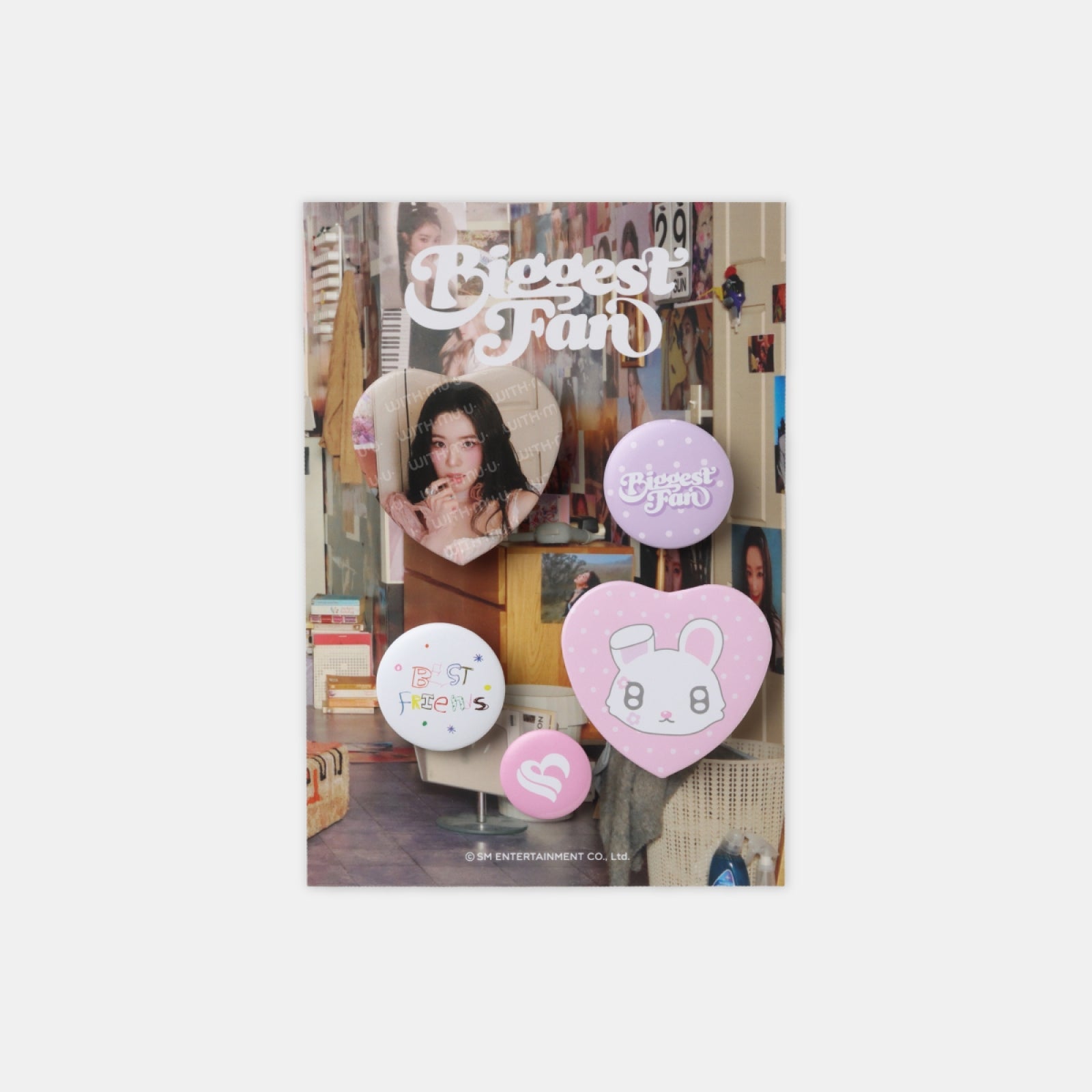 [Pre-order] IRENE - PIN BUTTON SET / 2026 IRENE 1TH ALBUM [Biggest Fan] OFFICIAL MD