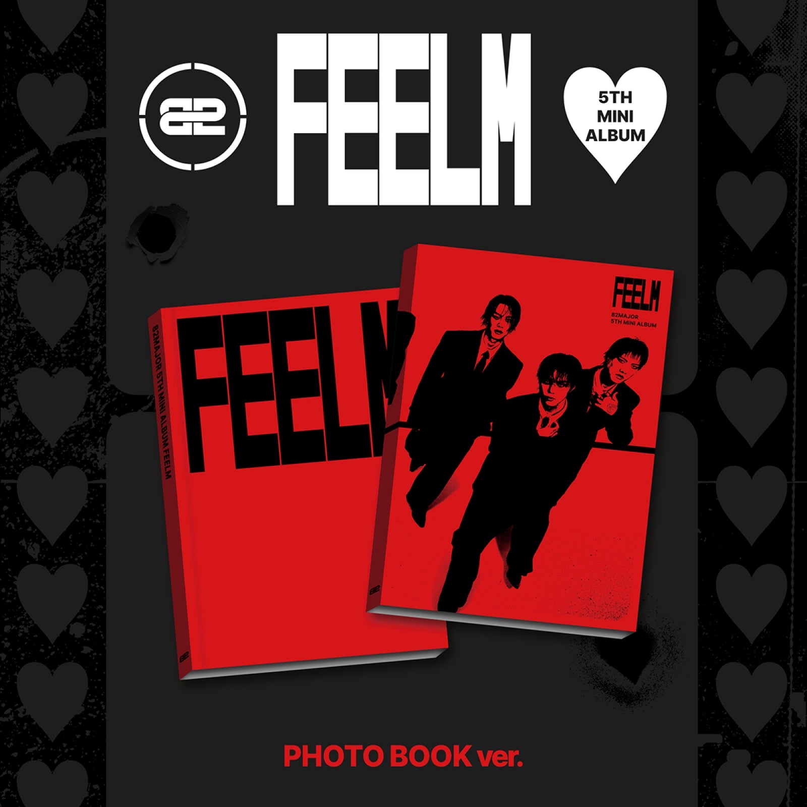 [POB] 82MAJOR - FEELM / 5th Mini Album (PHOTOBOOK Ver.)