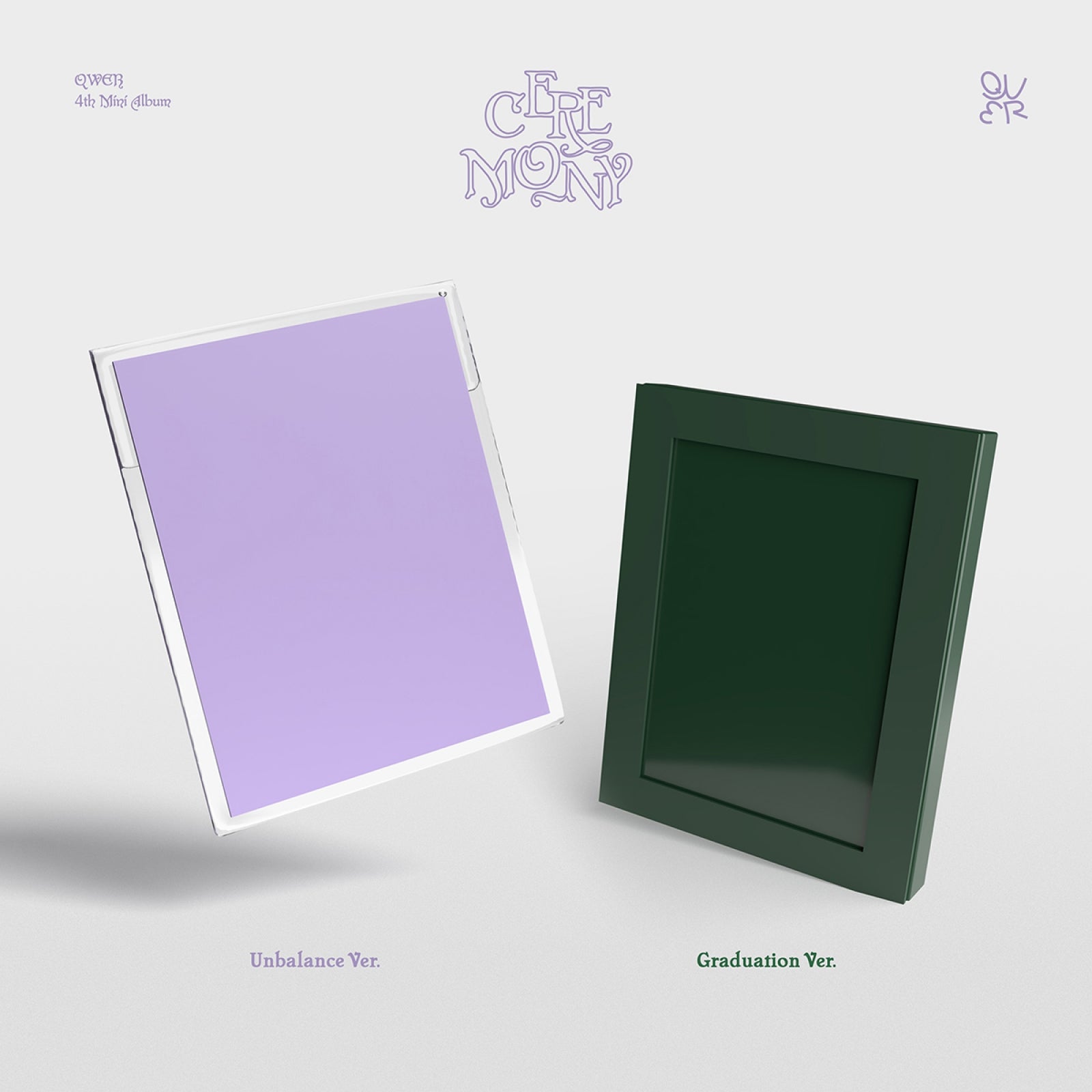[POB] QWER - CEREMONY / 4th Mini Ablum (Standard ver.)