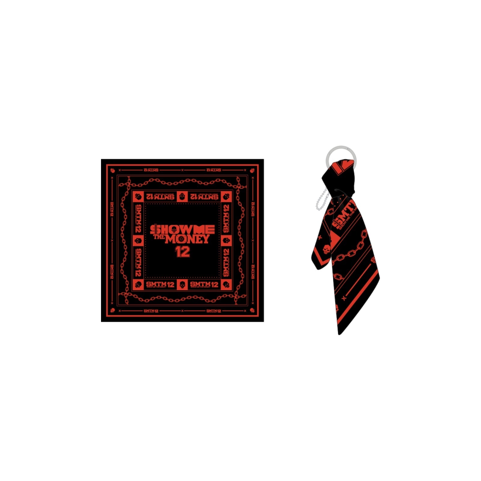 [Pre-order] SHOW ME THE MONEY 12 - BANDANA KEYRING / SHOW ME THE MONEY 12 POP-UP STORE OFFICIAL MD