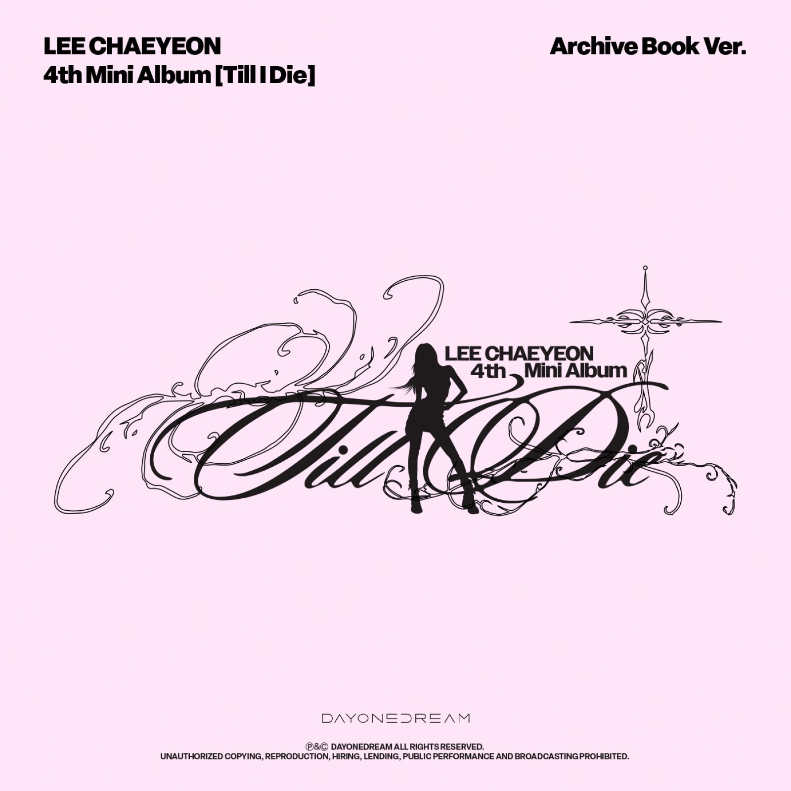 [POB] LEE CHAEYEON - Till I Die / 4th Mini Album (Archive Book Ver.)