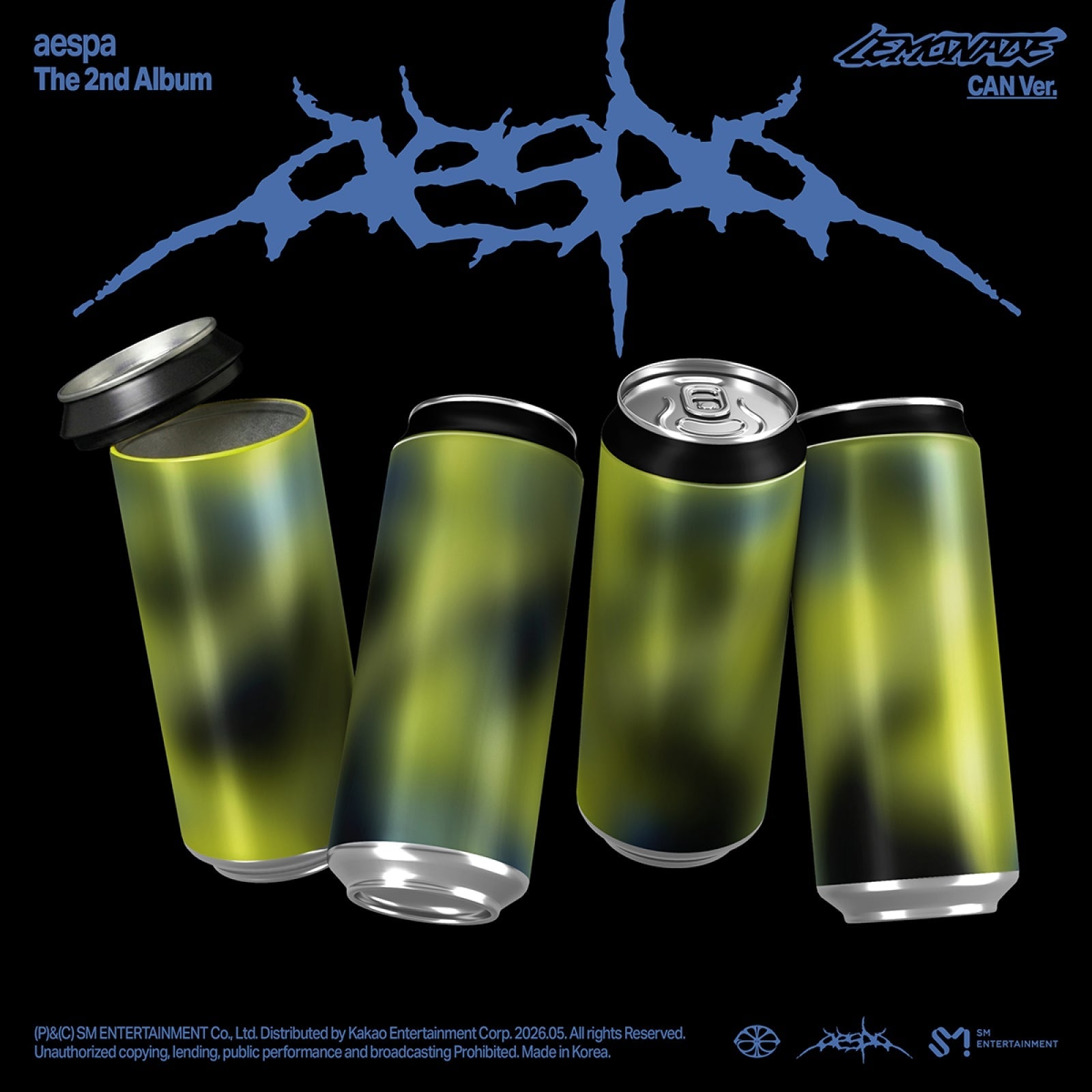 [Pre-order] aespa - LEMONADE / The 2nd Album (CAN Ver.)(SMART ALBUM)