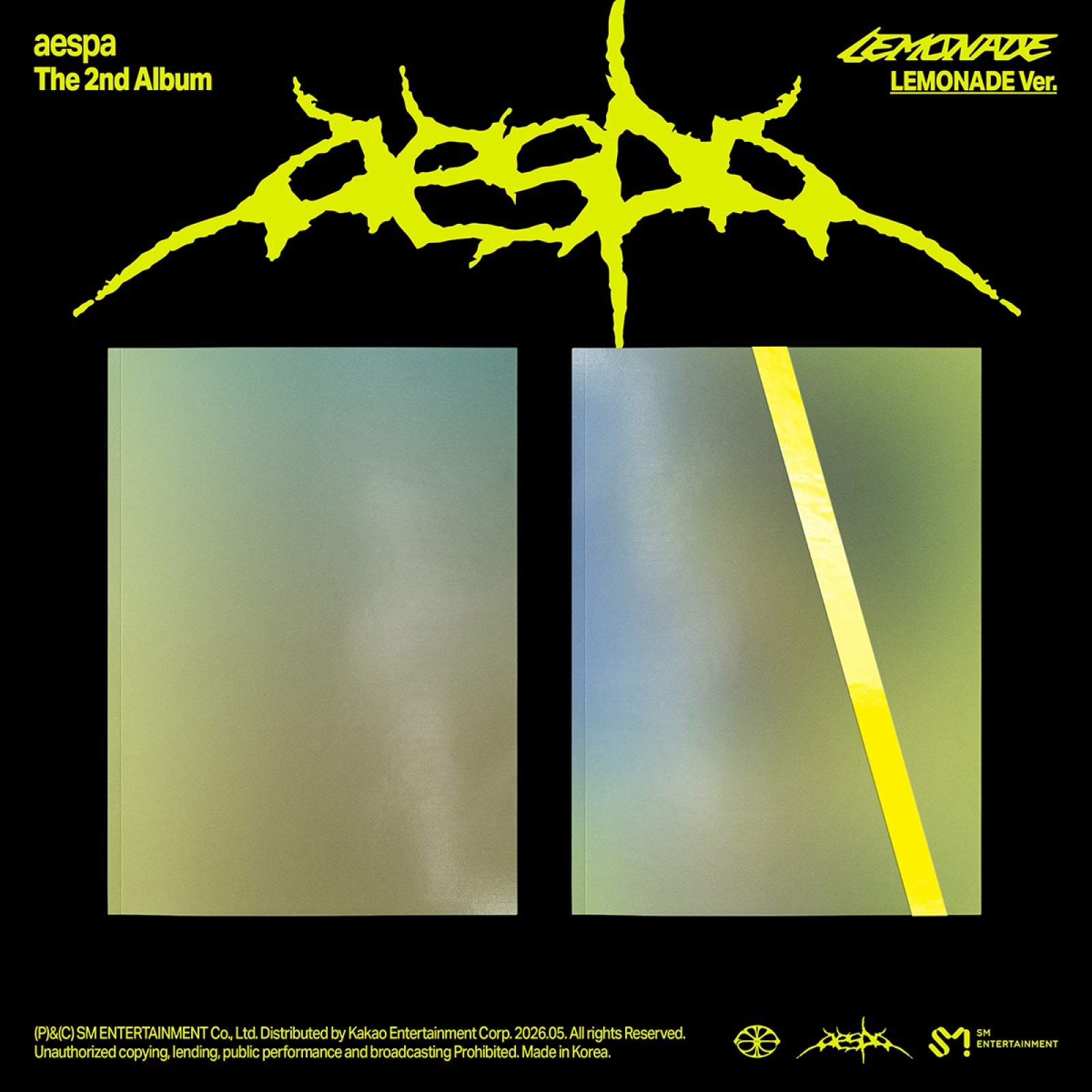 [Pre-order] aespa - LEMONADE / The 2nd Album (LEMONADE Ver.)