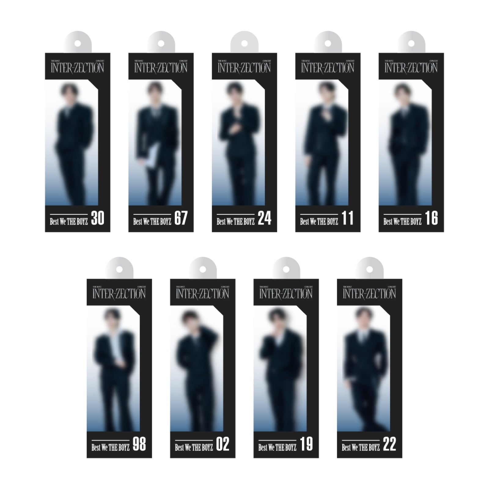[Pre-order] THE BOYZ - RANDOM MINIATURE KEY RING / THE BOYZ CONCERT [INTER-ZECTION] OFFICIAL MD