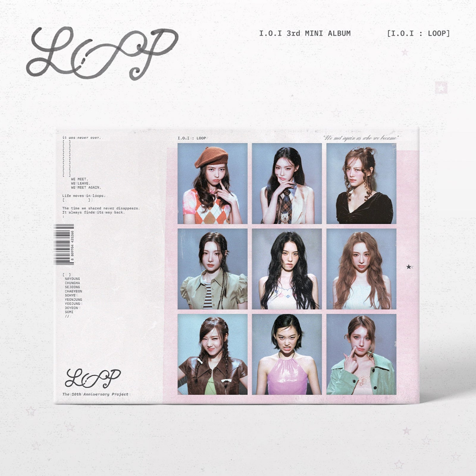 [Pre-order] I.O.I - I.O.I : LOOP / 3rd MINI ALBUM