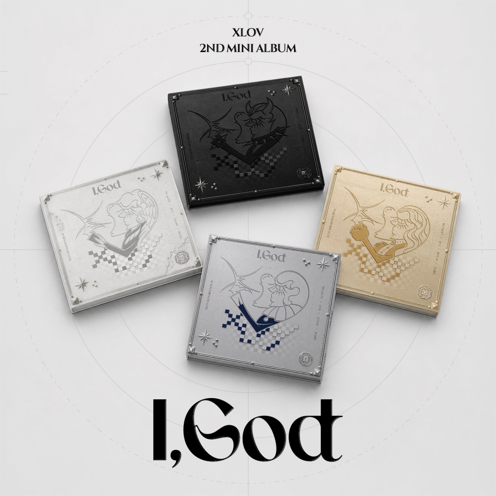 [POB] XLOV - I,God / 2ND MINI ALBUM *Cover Select