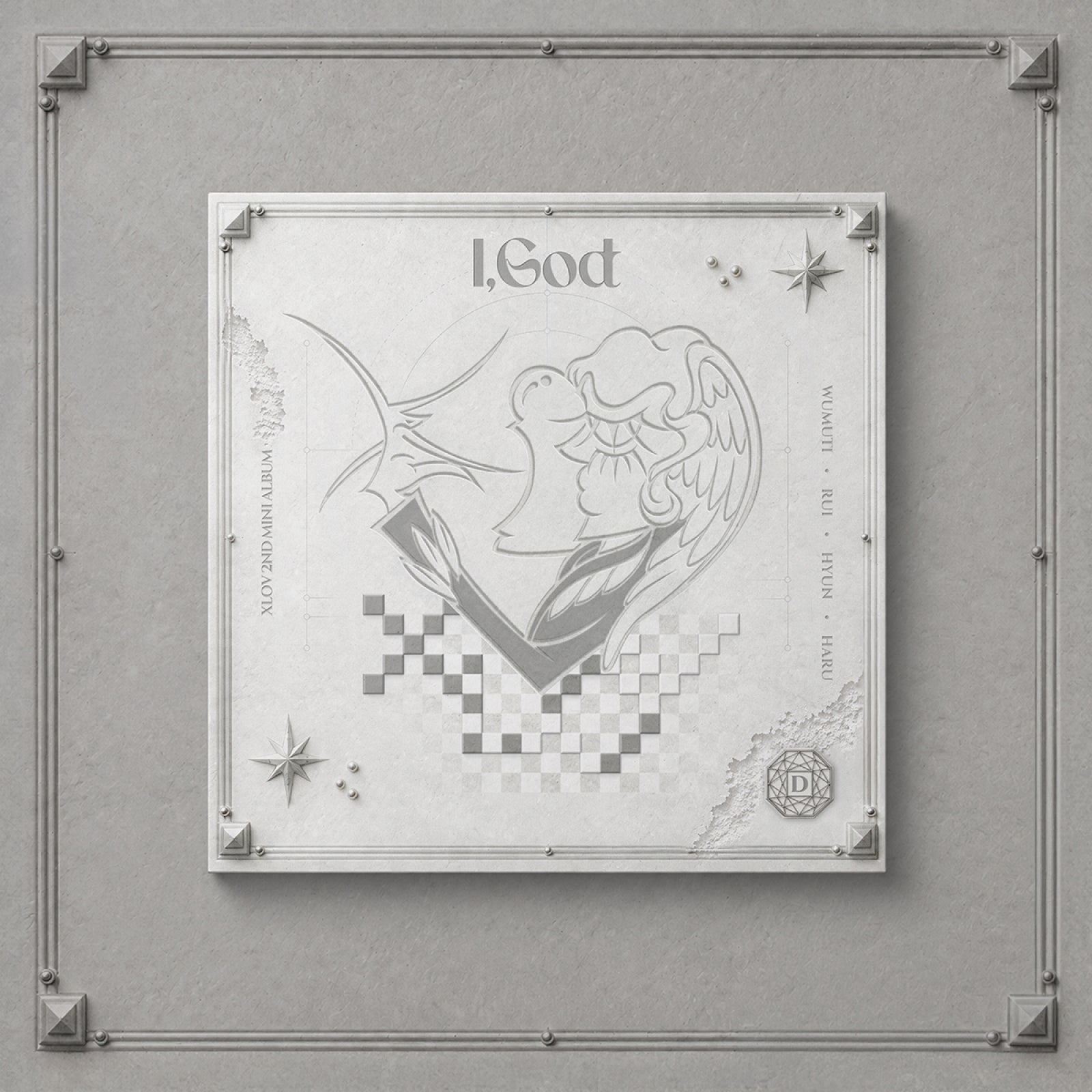 [POB] XLOV - I,God / 2ND MINI ALBUM *Cover Select