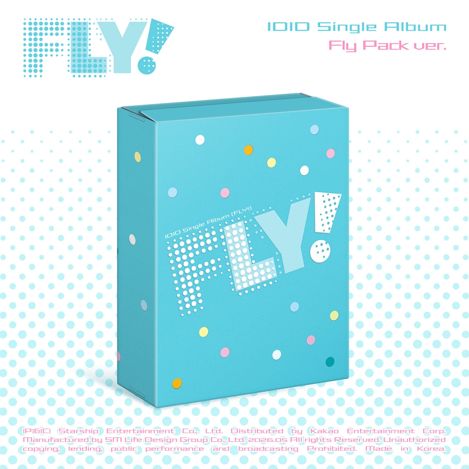 [Pre-order] IDID - FLY! / Single Album (Fly Pack ver.)(LIMITED Ver.)