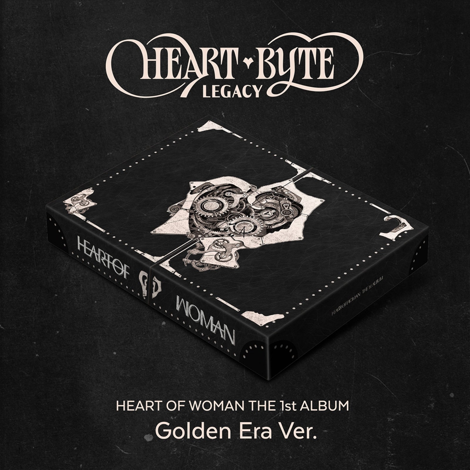[Pre-order] HEART OF WOMAN - Heart Byte : LEGACY / THE 1st ALBUM (Golden Era ver.)