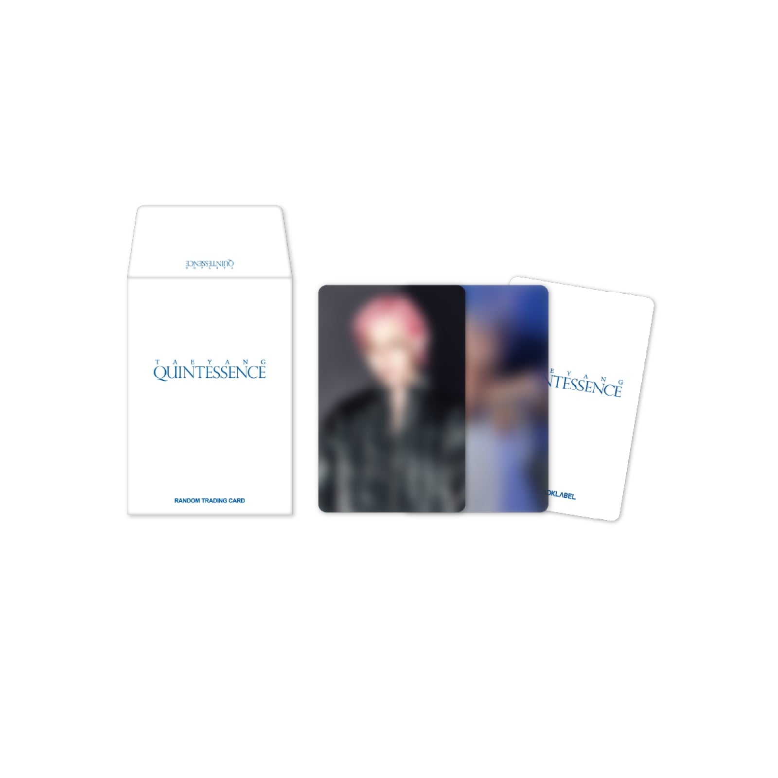 [Pre-order] TAEYANG - RANDOM TRADING CARD / QUINTESSENCE OFFICIAL MERCH