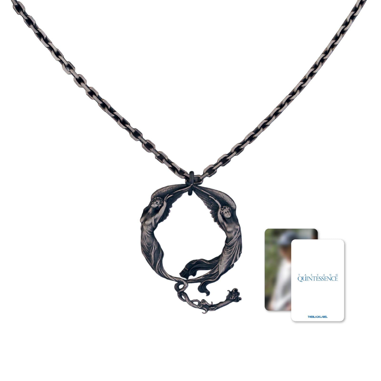 [Pre-order] TAEYANG - SILVER NECKLACE SET / QUINTESSENCE OFFICIAL MERCH
