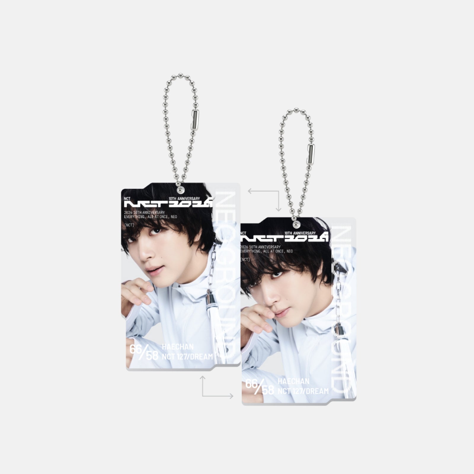 [Pre-order] NCT - RANDOM LENTICULAR ACRYLIC KEY RING / 2026 NCT 10TH ANNIVERSARY [NCT 2026] POP UP : NEO GROUND OFFICIAL MD