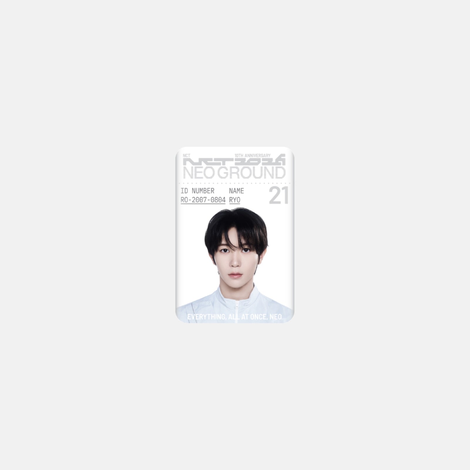 [Pre-order] NCT - RANDOM METAL ID BADGE / 2026 NCT 10TH ANNIVERSARY [NCT 2026] POP UP : NEO GROUND OFFICIAL MD
