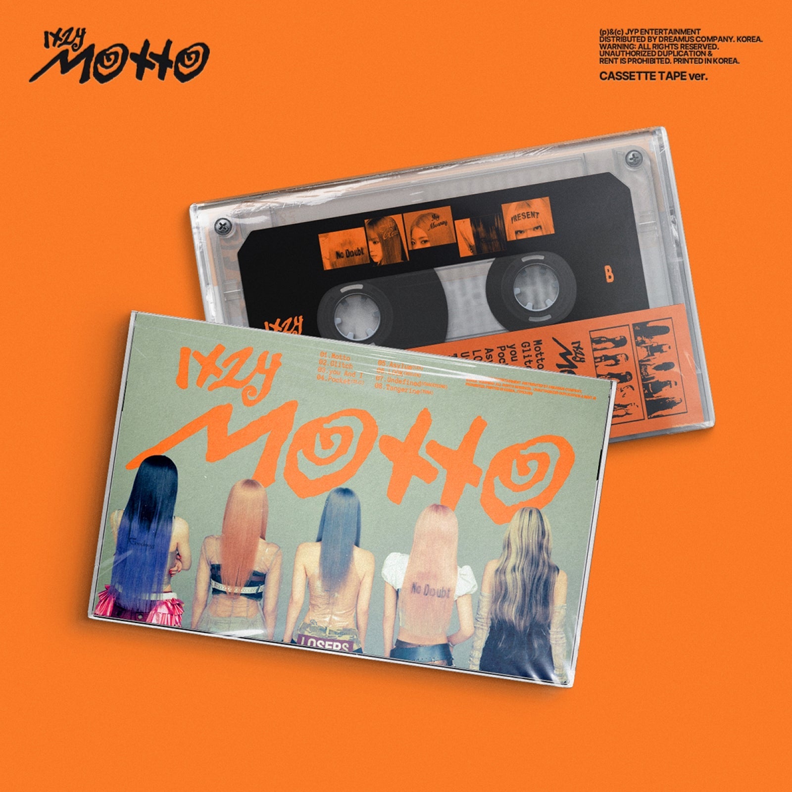 [Pre-order] ITZY - Motto (CASSETTE TAPE Ver.)