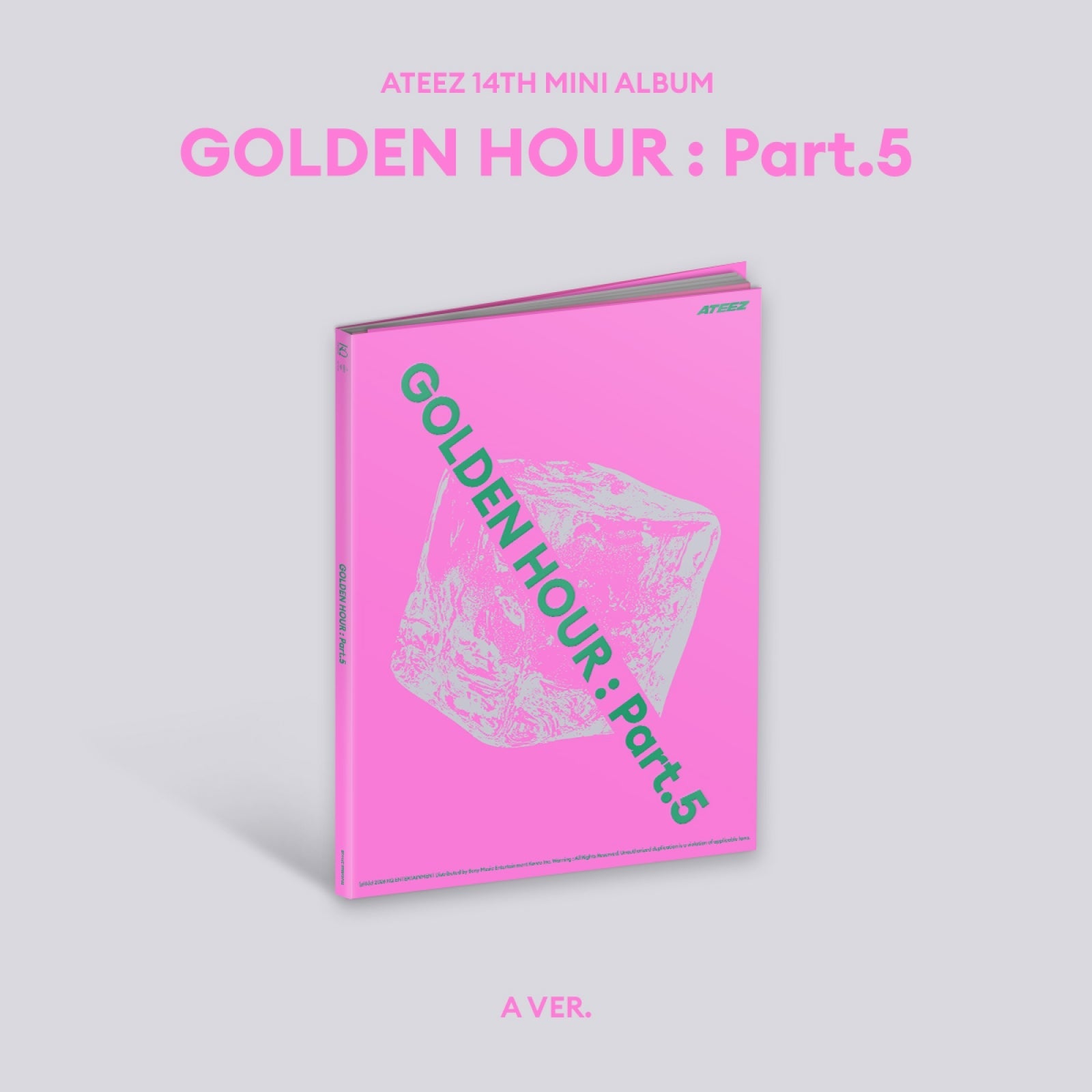 [Pre-order] ATEEZ - GOLDEN HOUR : Part.5 / 14TH MINI ALBUM (Standard ver.)