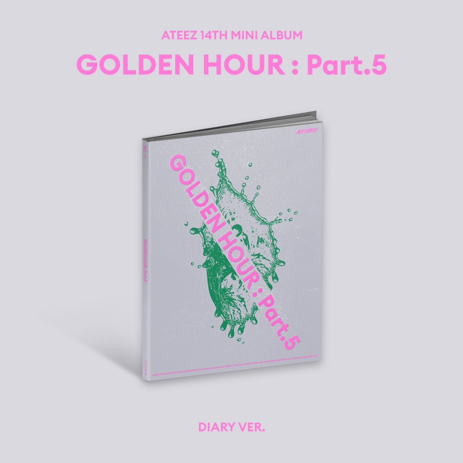 [Pre-order] ATEEZ - GOLDEN HOUR : Part.5 / 14TH MINI ALBUM (Standard ver.)