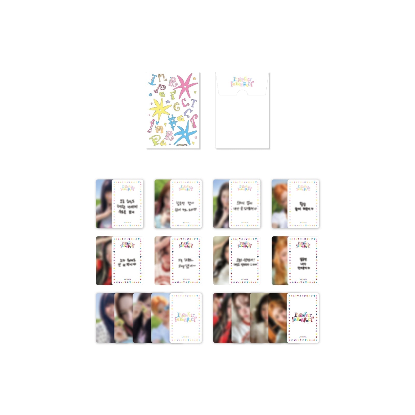 [Pre-order] FIFTY FIFTY - RANDOM TRADING CARD / 2026 FIFTY FIFTY 4th Mini Album [Imperfect-I'mperfect] POP UP OFFICIAL MD