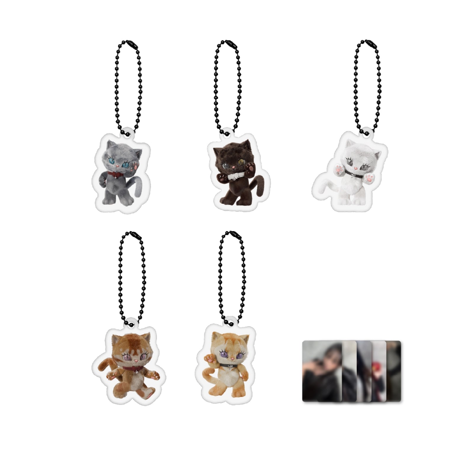 [Pre-order] MEOVV - CHARACTER RANDOM ACRYLIC KEYRING SET / BITE NOW OFFICIAL MERCH