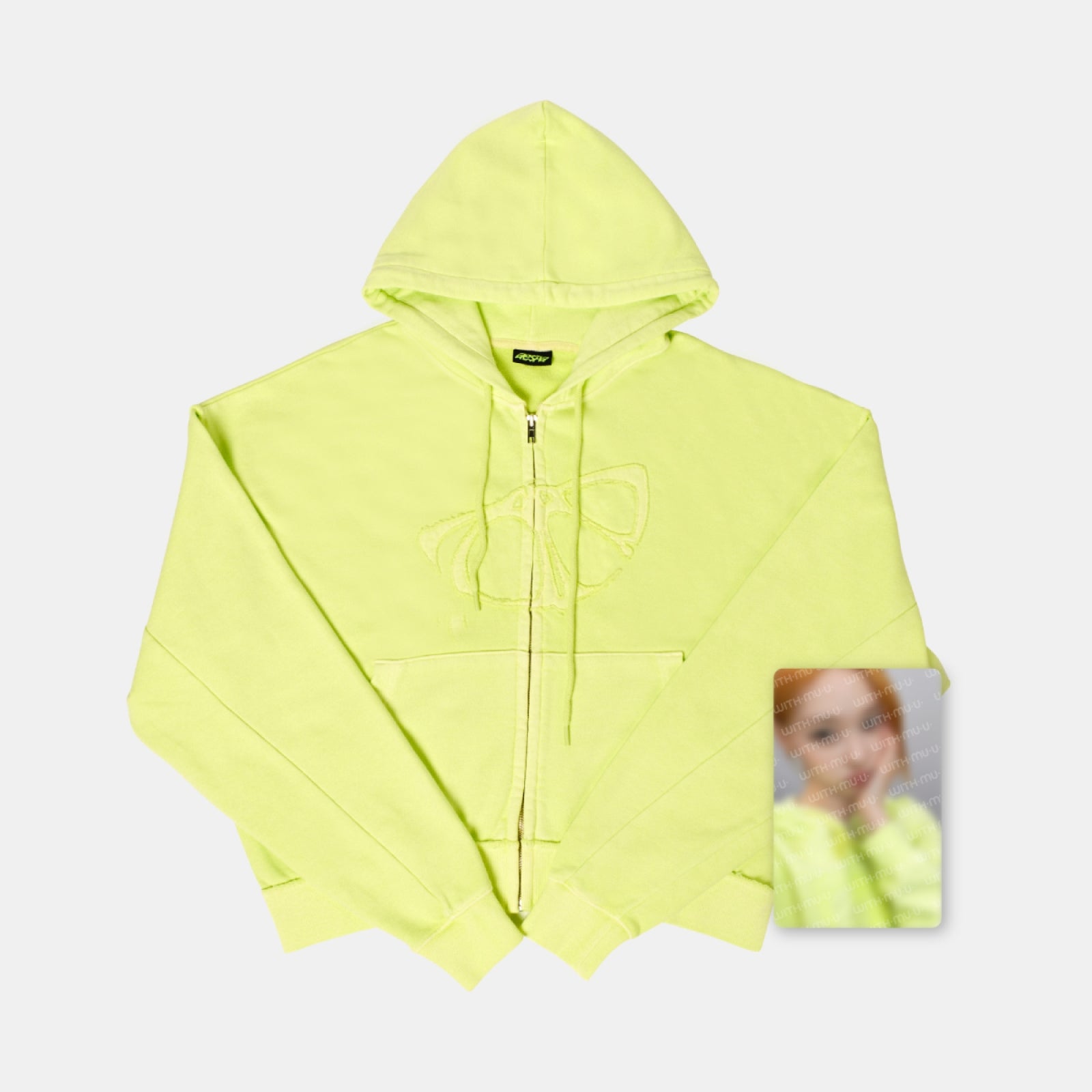 [Pre-order] aespa - CROPPED ZIP-UP HOODIE SET / 2026 aespa WEEK - MAKE IT LEMONADE OFFICIAL MD