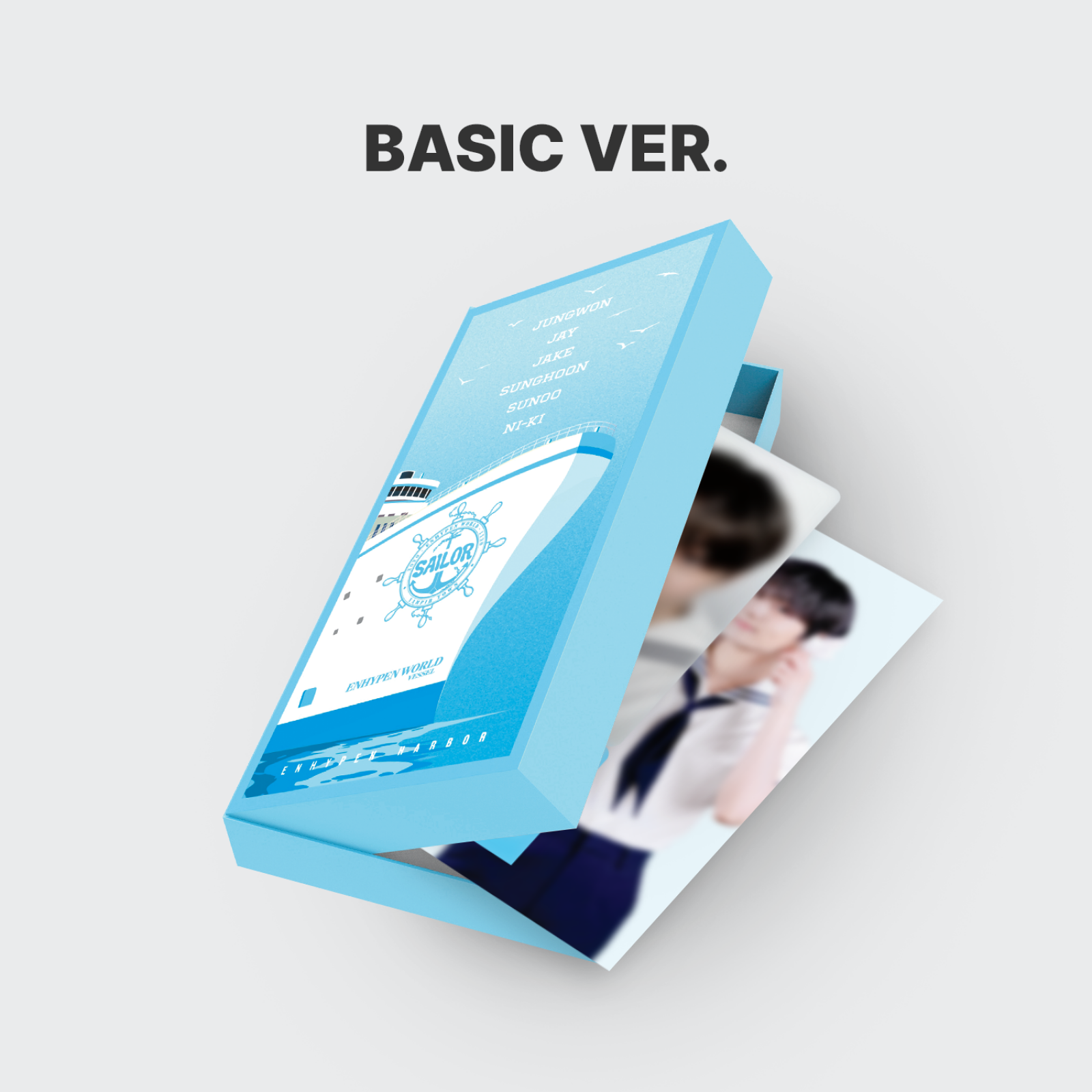[Pre-order] ENHYPEN - ENHYPEN WORLD COUPON CARD COLLECTION (SAILOR BASIC ver.)