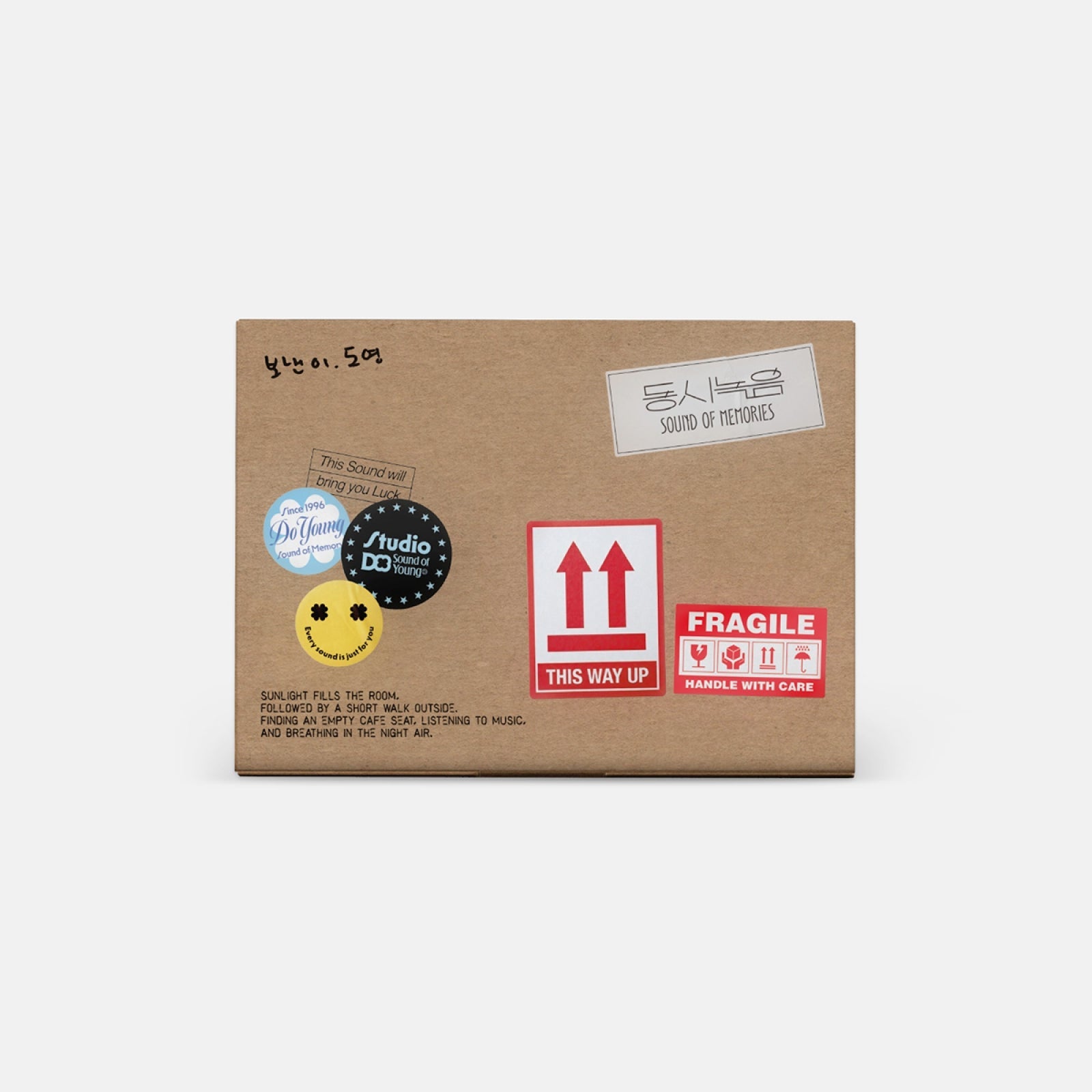 [Pre-order] DOYOUNG - 동시녹음(SOUND OF MEMORIES