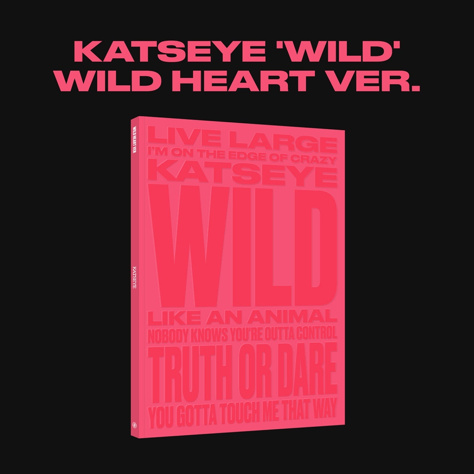 [Pre-order] KATSEYE - WILD / 3rd EP Album (WILD HEART Ver.) (International Retailer Exclusive)