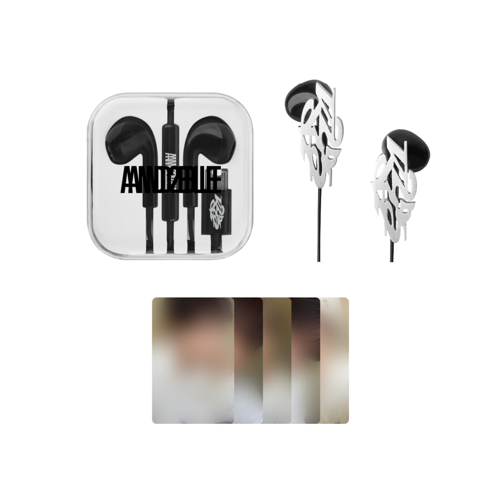 [Pre-order] AND2BLE - EARPHONE PARTS SET / Sequence 01: Curiosity POP-UP OFFICIAL MD