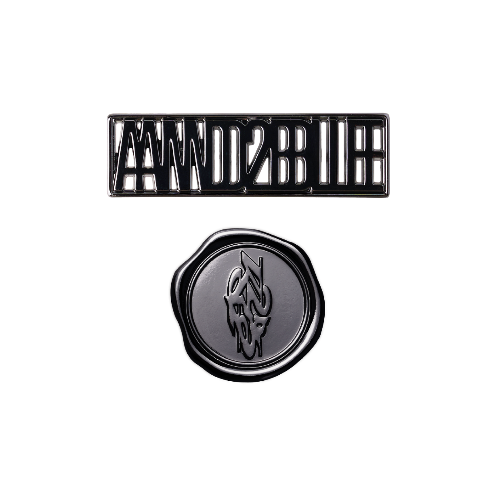 [Pre-order] AND2BLE - METAL BADGE SET / Sequence 01: Curiosity POP-UP OFFICIAL MD