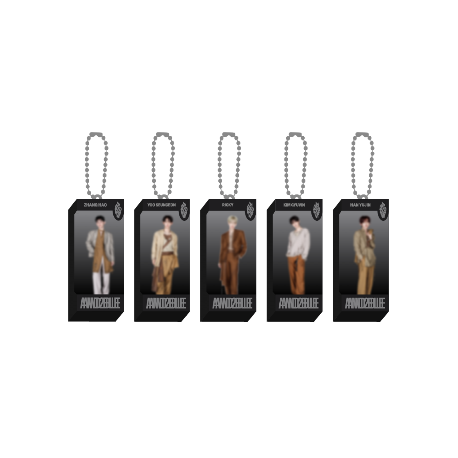 [Pre-order] AND2BLE - MINIATURE KEYRING / Sequence 01: Curiosity POP-UP OFFICIAL MD