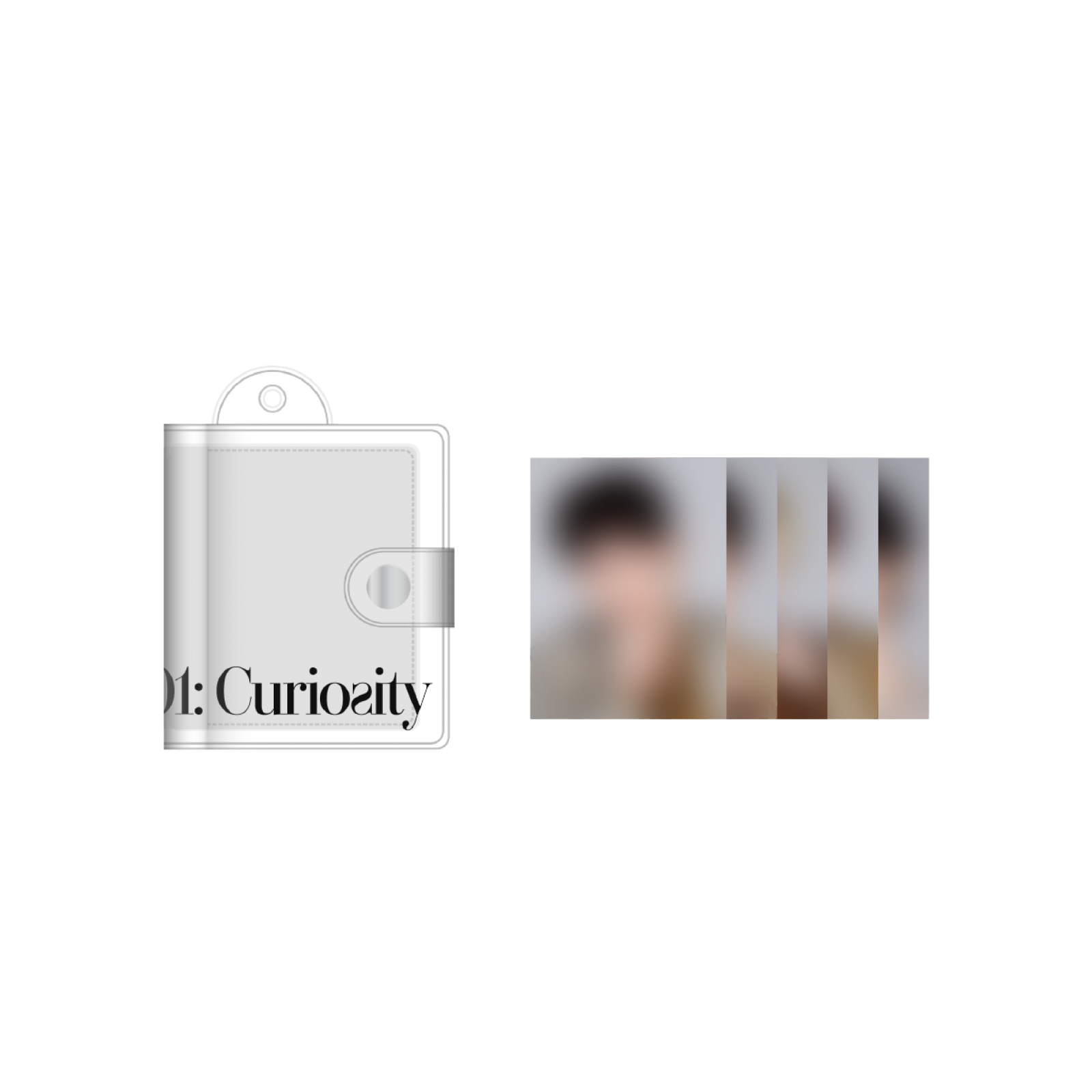[Pre-order] AND2BLE - MINI BOOK KEYRING / Sequence 01: Curiosity POP-UP OFFICIAL MD