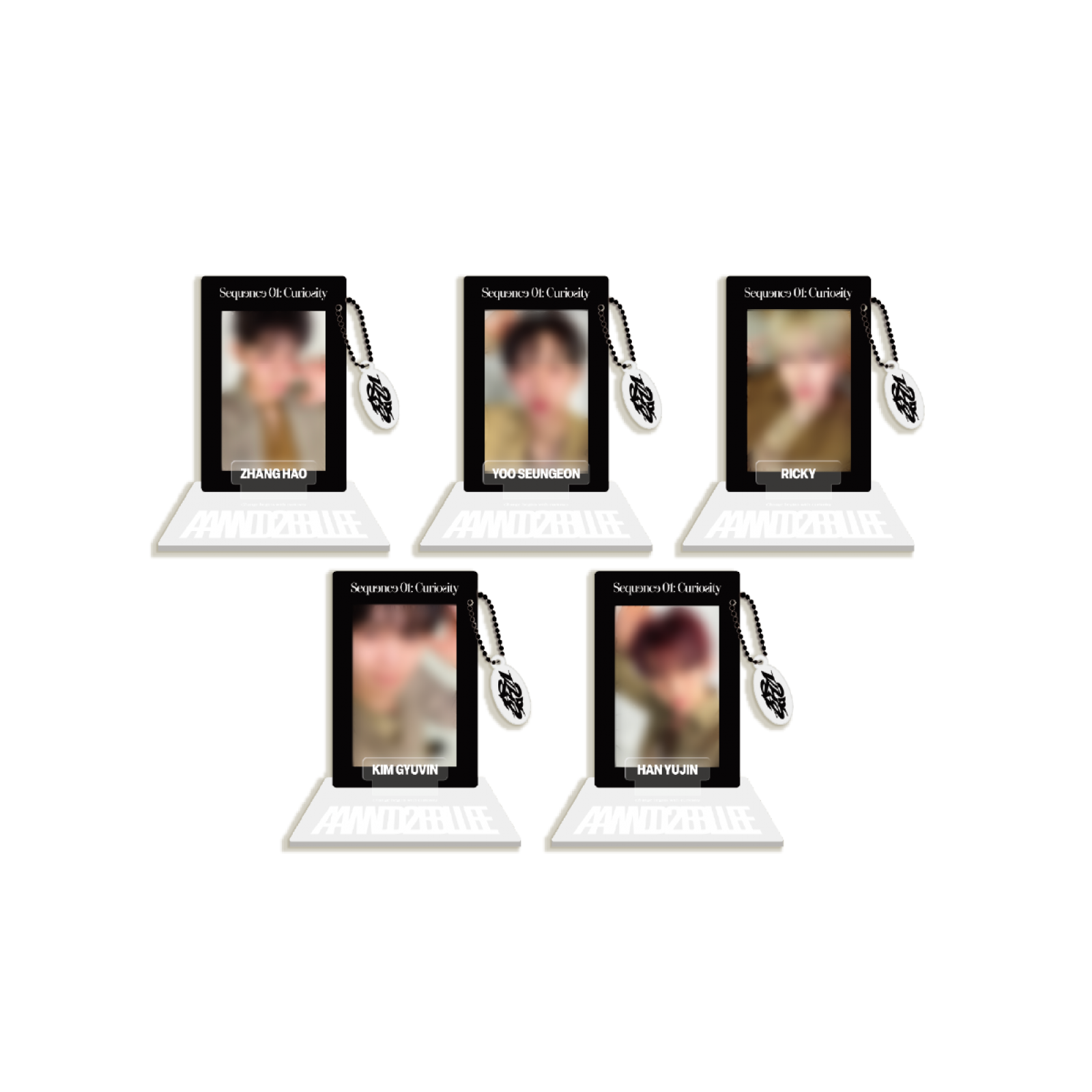 [Pre-order] AND2BLE - 01 ACRYLIC PHOTO CARD STAND / Sequence 01: Curiosity POP-UP OFFICIAL MD