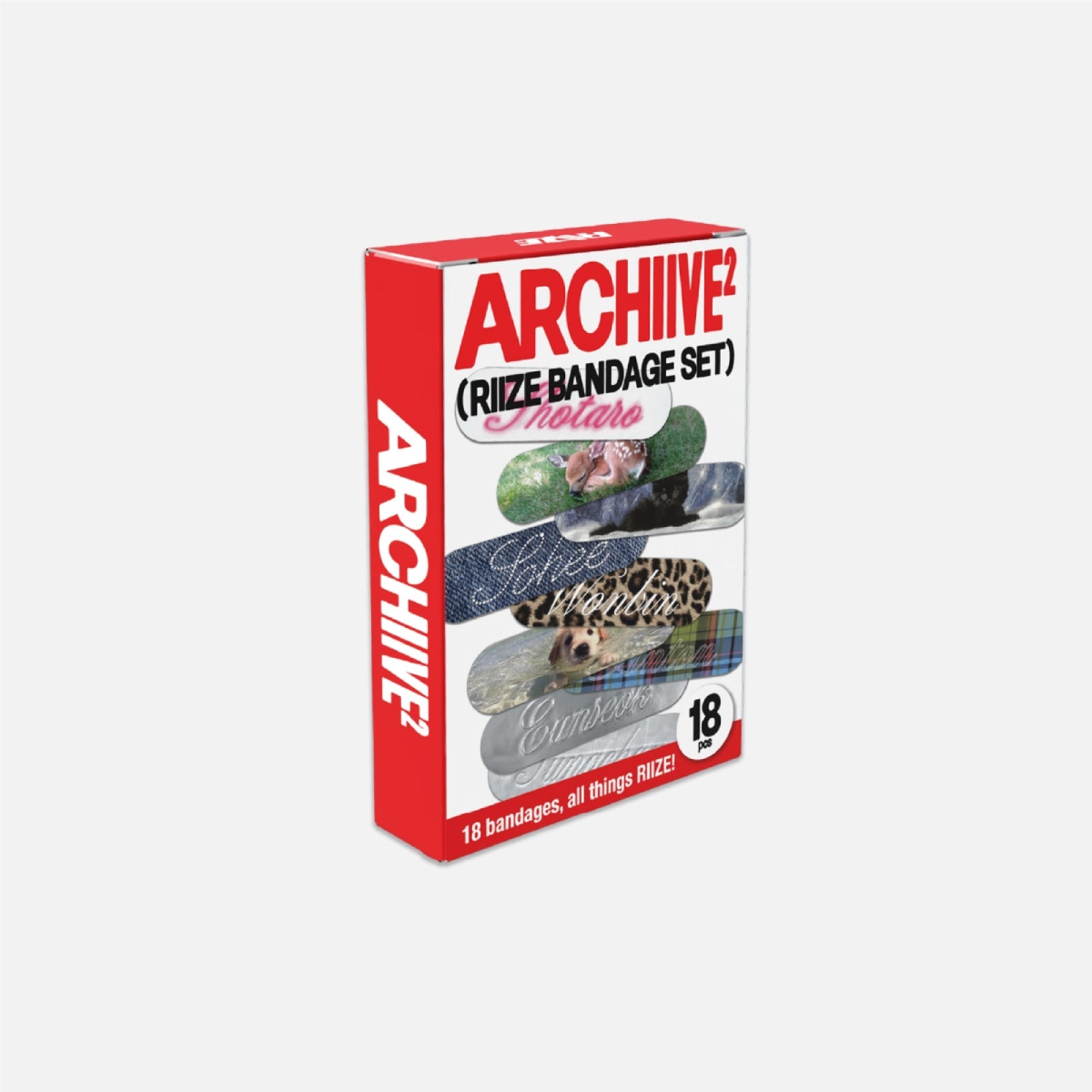 [Pre-order] RIIZE - BANDAGE SET / 2026 RIIZE POP-UP ARCHIIVE² OFFICIAL MD