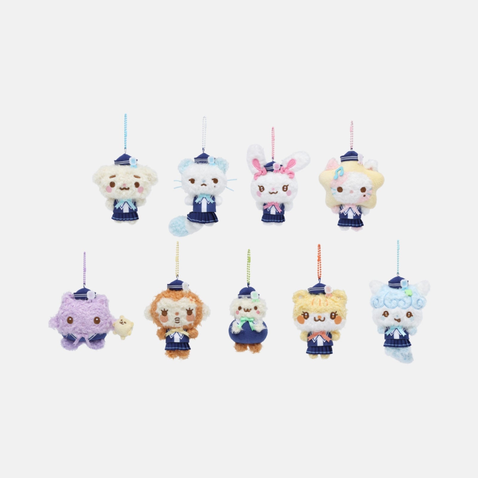 [Pre-order] Hearts2Hearts - MARINE LOOK DOLL KEYRING / 2026 Hearts2Hearts 2ND MINI ALBUM LEMON TANG POP-UP OFFICIAL MD