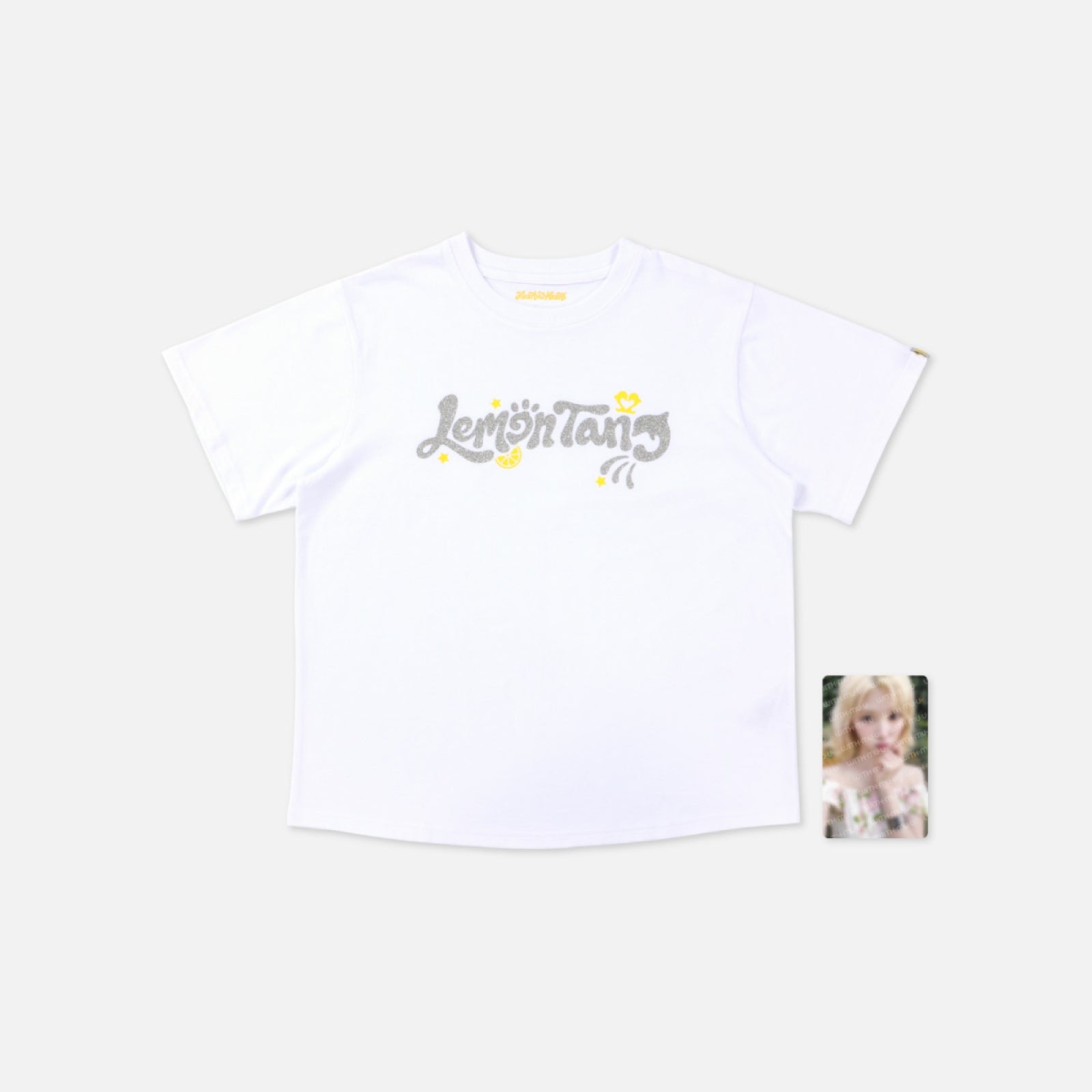 [Pre-order] Hearts2Hearts - T-SHIRT SET (A ver.) / 2026 Hearts2Hearts 2ND MINI ALBUM LEMON TANG POP-UP OFFICIAL MD